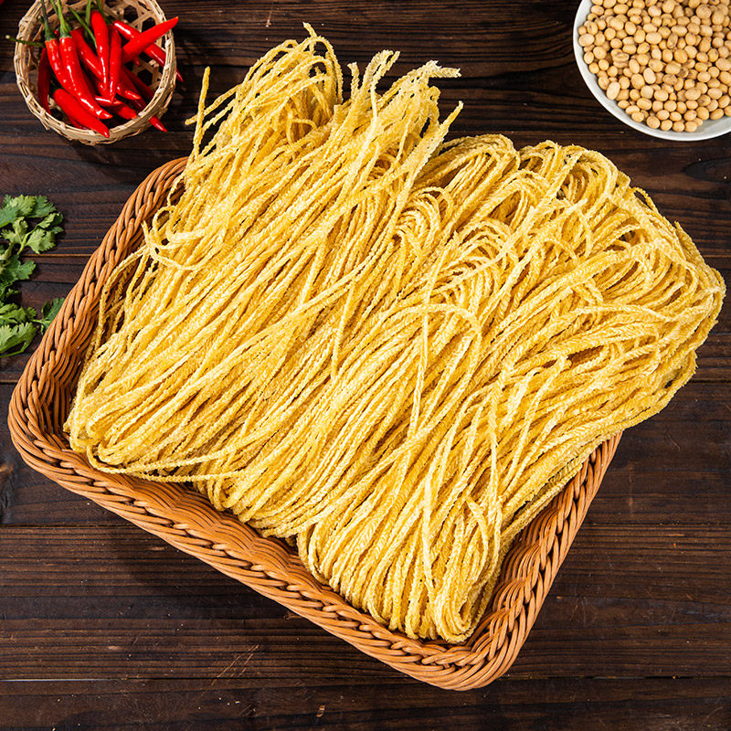 豆制品素羊肚丝豆腐丝凉拌菜素食干货火锅麻辣烫食材袋装多种做法