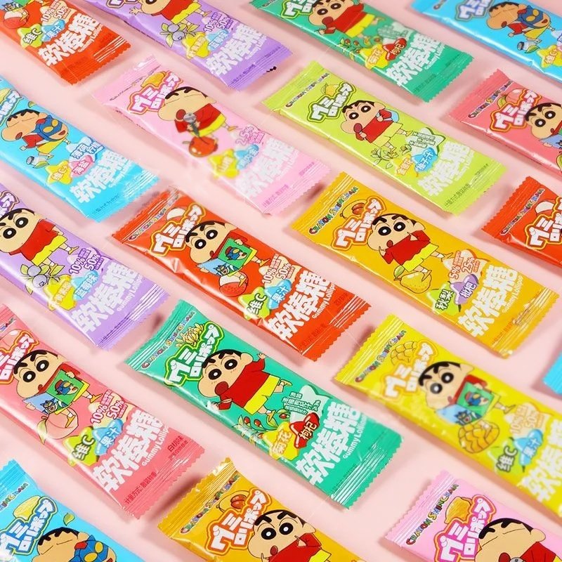 儿童蜡笔小新软棒糖秋梨枇杷味蓝莓味多种口味休闲零食棒棒糖小吃,零食/坚果/特产,软糖/果味糖/凝胶糖果,淘宝优惠券,粉丝福利购,淘宝优惠卷