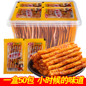 劲丰博士牛筋辣条儿时怀旧棒面筋双麻辣仔豆筋小零食休闲食品小吃