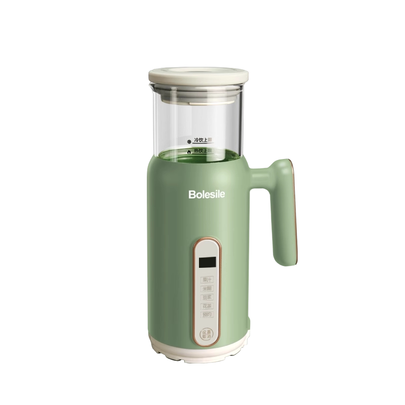 德国破壁机家用小型迷你豆浆机多功能加热全自动低音料理榨汁机