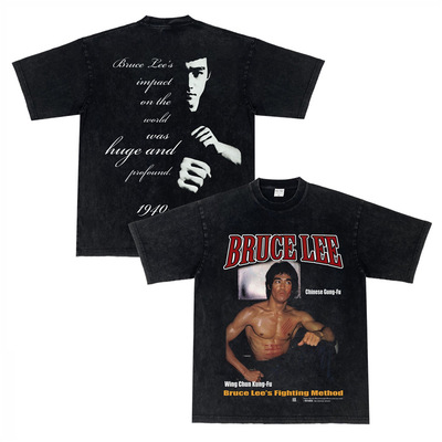 数码喷印李小龙BruceL美式