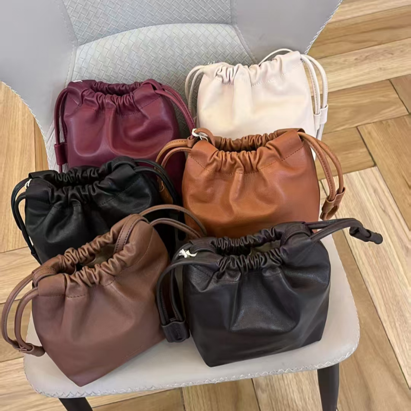 bucksleather小水桶真皮羊皮高级