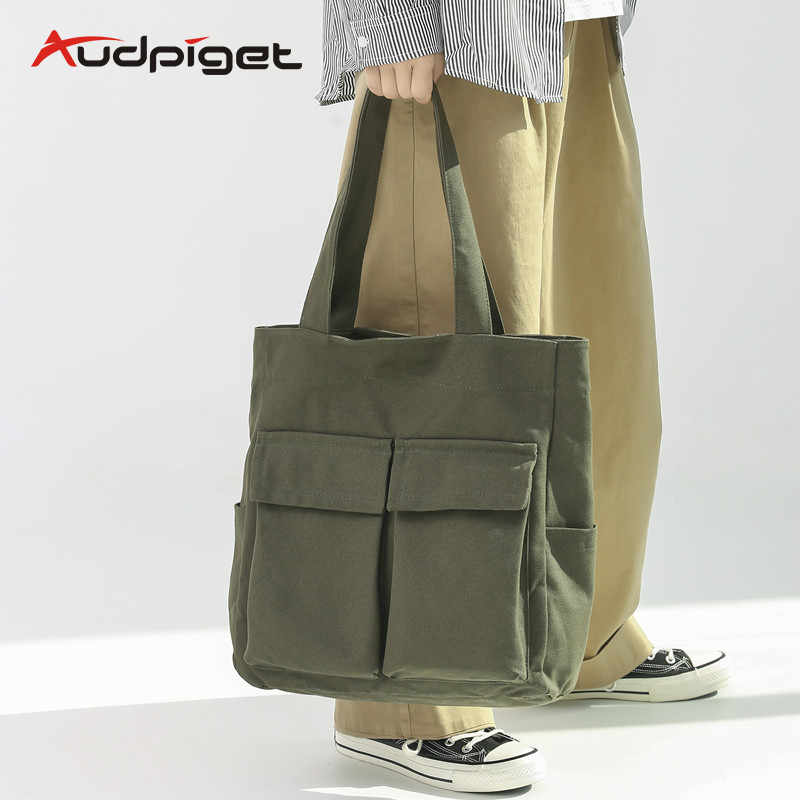 2023新款大容量帅气单肩托特包