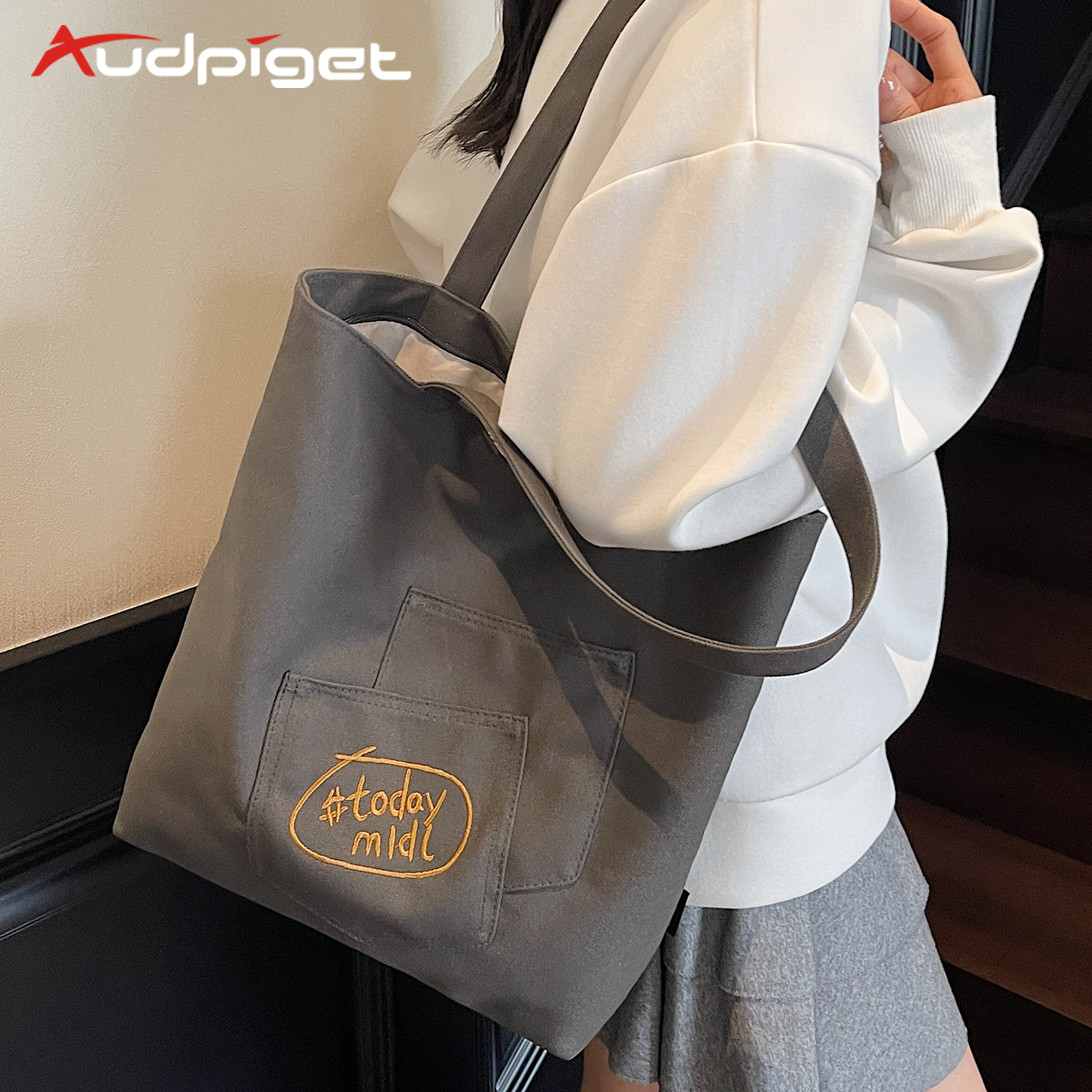 文艺帆布包女2025夏季新款