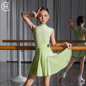 HC7218 拉丁舞服规定服HC6401 皇朝拉丁薄绒夏季 比赛服2025新款