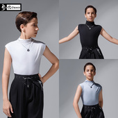 皇朝拉丁少儿拉丁舞服男童背心练功服新款 儿童训练舞蹈服HN5104