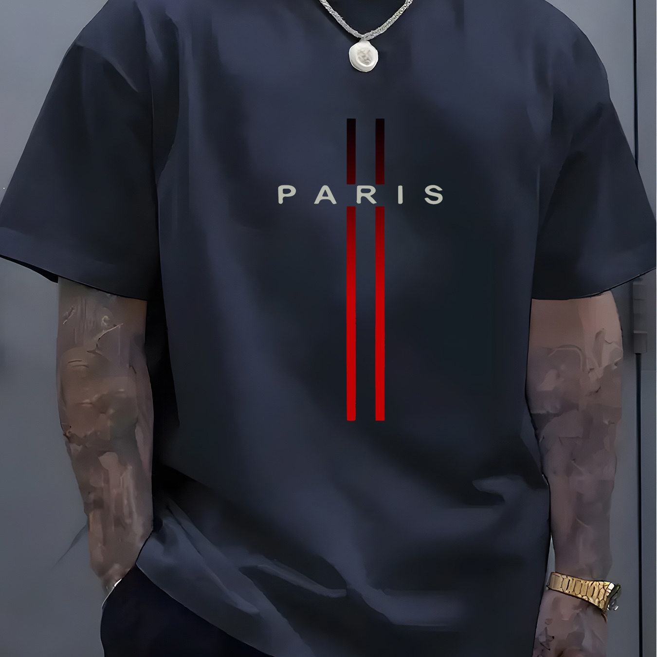 Paris Is Always A Good Idea巴黎永远是一个好主意印花短袖T恤