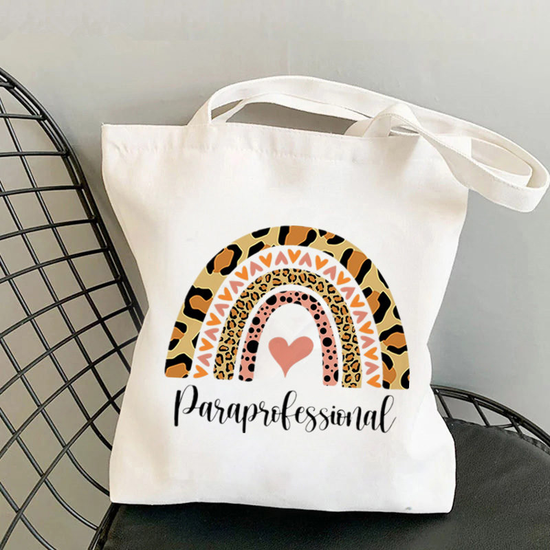 教师用品彩虹豹纹购物袋原宿趣味手提包单肩购物袋女士礼物帆布包,箱包皮具/热销女包/男包,时尚帆布包,淘宝优惠券,粉丝福利购,淘宝优惠卷