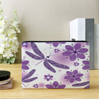 化妆包动物印花图案多用途收纳包口红储物包定logo跨境热卖