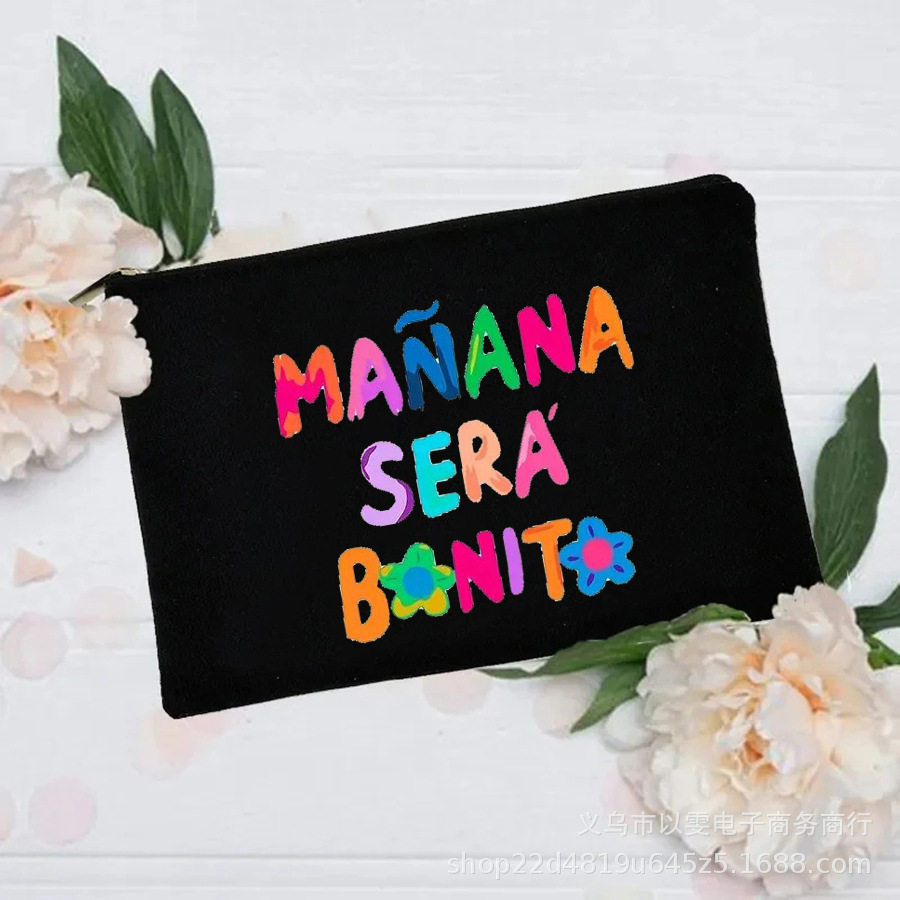 跨境Manana Rainbow Makeup Bag 彩虹字母印花女士化妆包包零钱包,箱包皮具/热销女包/男包,手拿包,淘宝优惠券,粉丝福利购,淘宝优惠卷