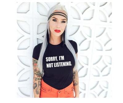 速卖通爆m印花短袖常规