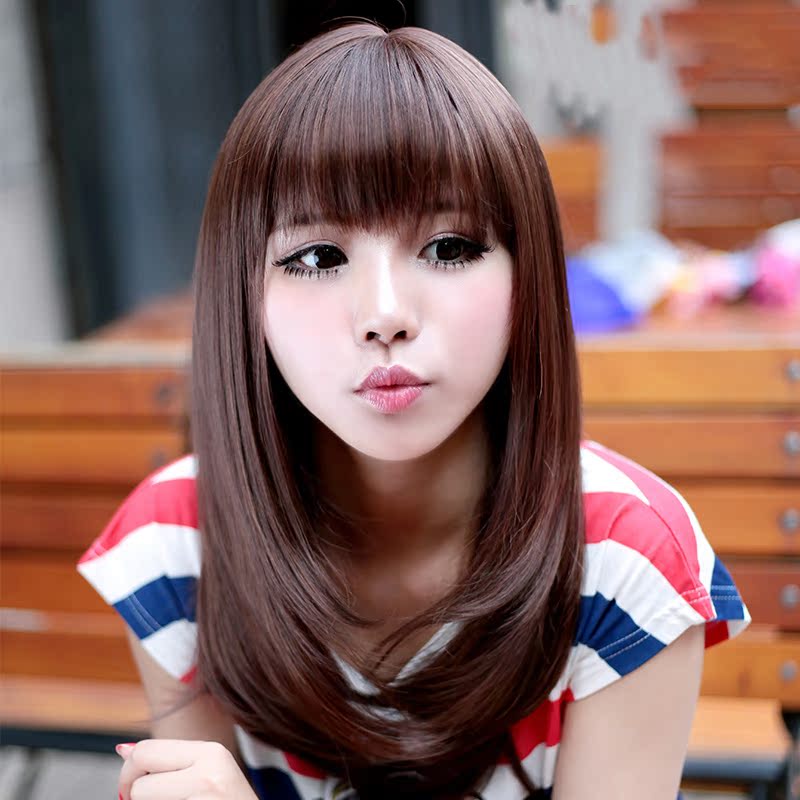 Perruque Long cheveux raides - Ref 2613152 Image 4