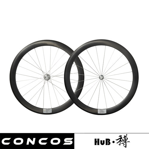 和博公路自行车碳纤维圈刹轮组