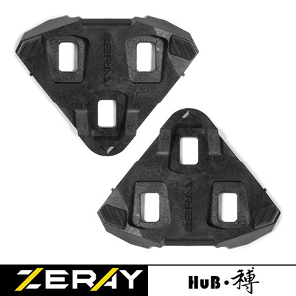 HuB和博公路车锁踏自锁锁片钻石锁片0度浮动防滑螺丝垫片标配