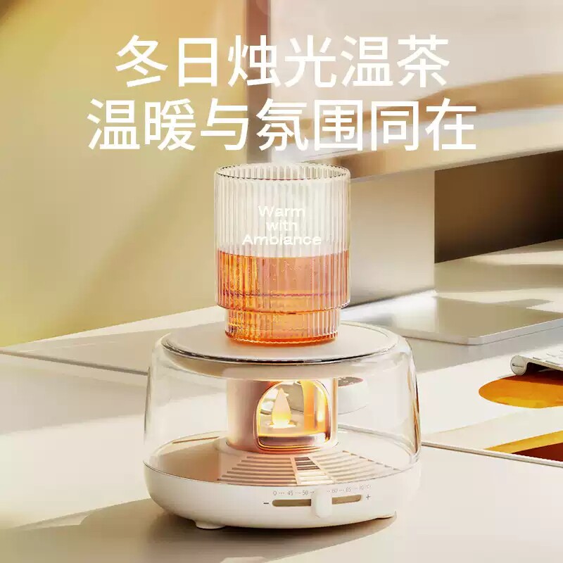 向物温杯垫烛光温杯垫加热器底座热杯垫热牛奶工艺品恒温杯垫