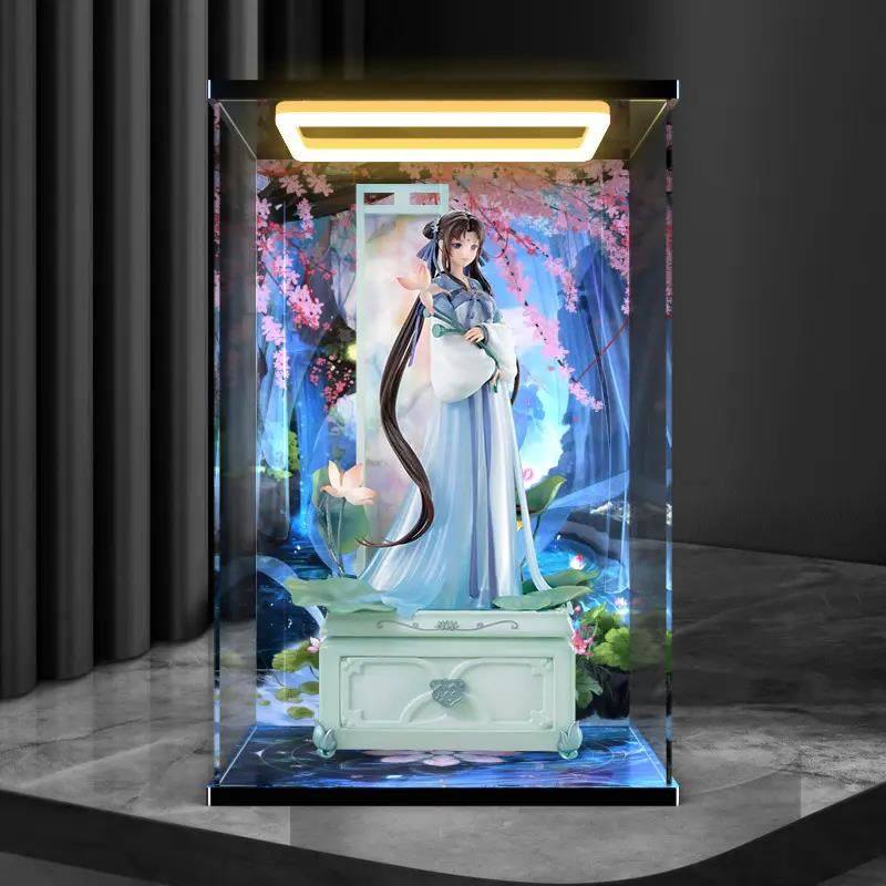 适用逆转 仙剑奇侠传 赵灵儿 拾花集仙灵仙踪手办回灯防尘收纳盒