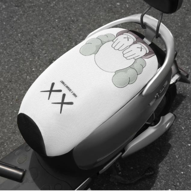 隔热座套踏板坐套夏季电动车座套防晒保护厚款四季加厚简易新款