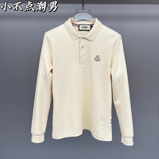 Polo衫 2025秋季 针织休闲胸前刺绣简约百搭翻领长袖 新款 潮流男时尚