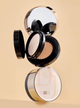 瑕疵款 看好介绍拍~亚麻籽玻色因双层气垫CC霜+定妆粉饼 遮瑕控油