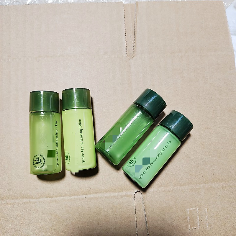 韩国原产 数量稀少~悦家//凤~@吟绿茶平衡EX系列 水/乳液双倍绿茶