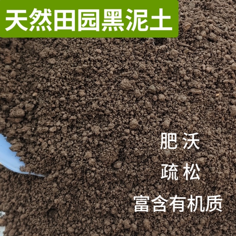 优质田园土天然泥土黑土园土盆栽配方介质/营养土