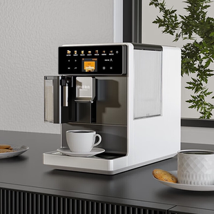 咖啡自由热恋5全自动咖啡机家用办公小型意式 现磨一键奶咖美式