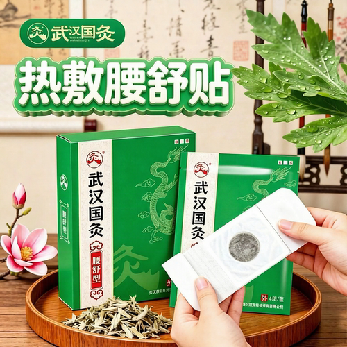武汉国灸腰舒型肩颈扶阳腰腿暖宫热敷膏药中国灸贴官方旗舰店正品