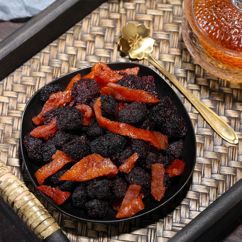 忆饯陈皮杨梅干闽南蜜饯古早味蜜汁杨梅咸咸甜甜杨梅蜜饯400g散装