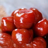 忆饯山楂蜜饯蜜山楂果红色山楂球古早味甜味山楂闽南零食红山楂