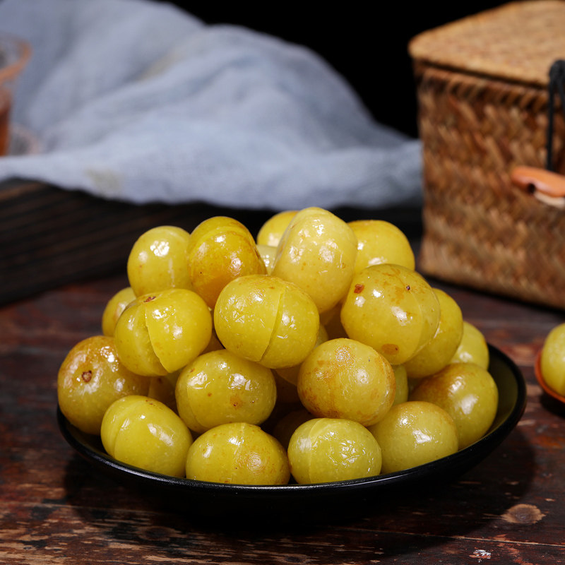 忆饯闽南特产蜜饯果脯冰糖油柑甜油柑甜脆余干果400g散装零食包邮