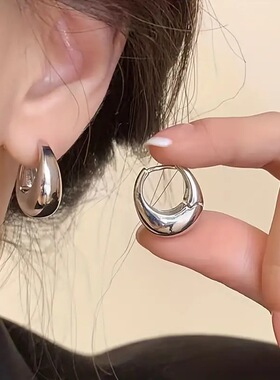 women's high-end ear accessories temperament earring气质耳圈