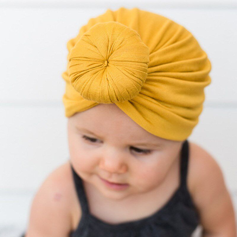 baby hats summer 2021 new spring newborn girl turban hat cap