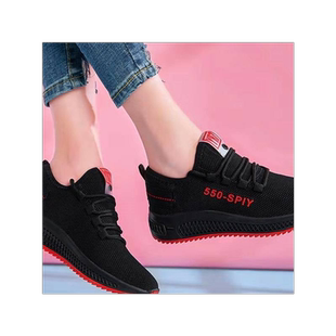 老人舒适旅游鞋女运动鞋春夏季防滑休闲中老年妈妈鞋软底女