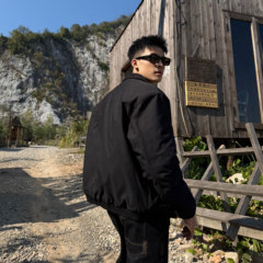 SANBAI 叁佰【T800装甲】冬季新款加厚棉服男短款灯芯绒保暖棉衣