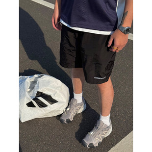 尼龙休闲短裤 空气 男夏季 宽松美式 SANBAI 运动户外五分裤 叁佰