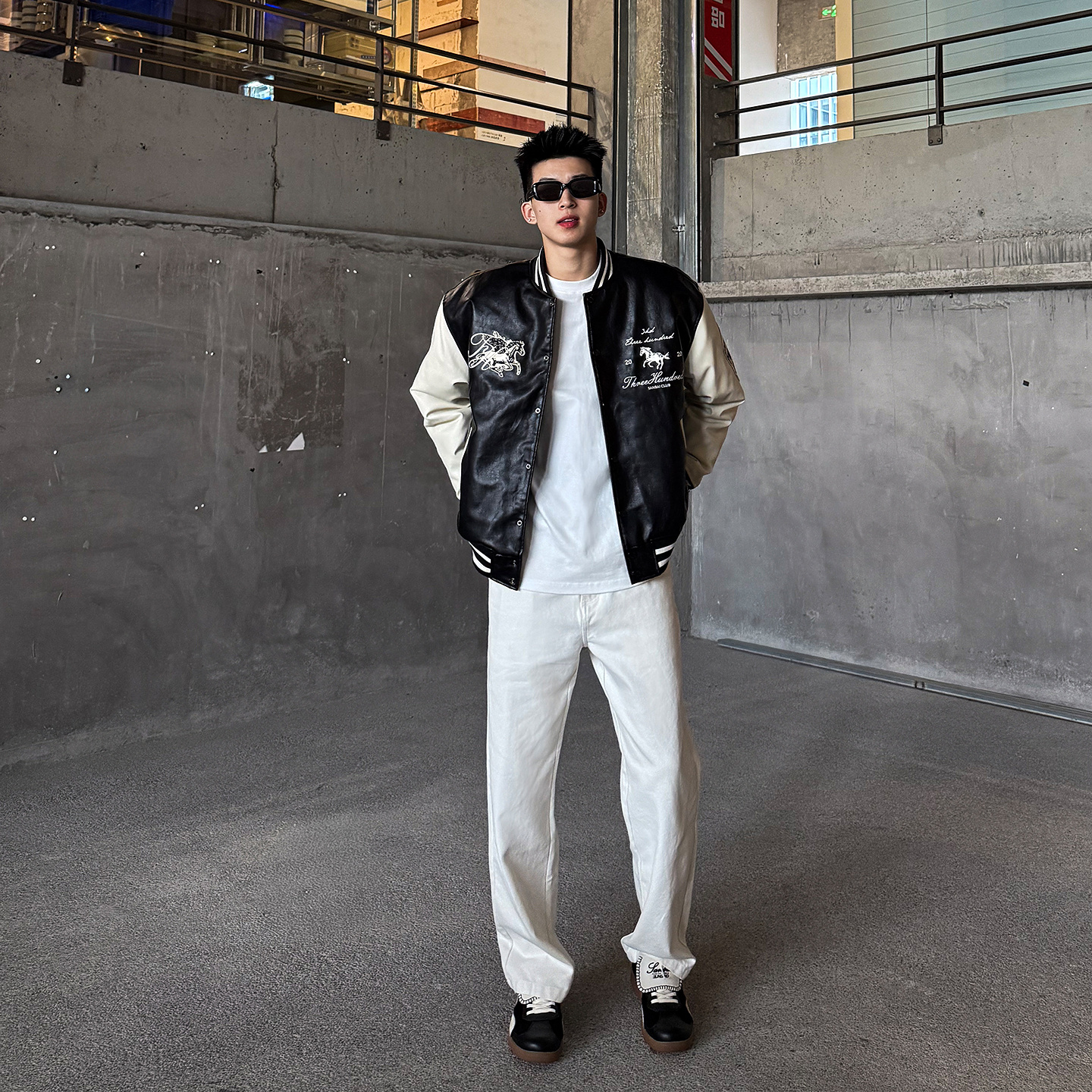 SANBAI叁佰马年棒球服