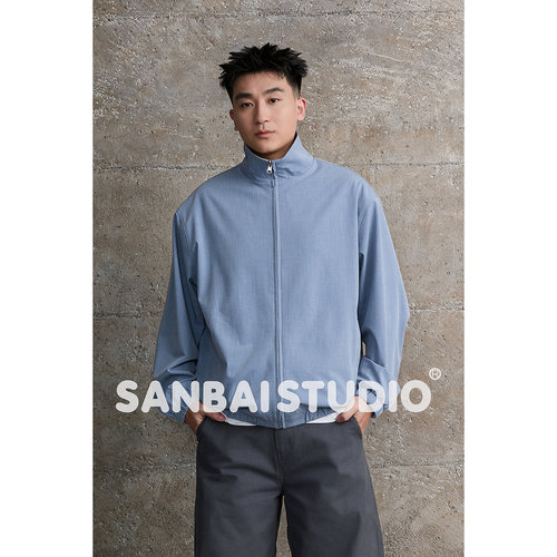 SANBAI叁佰双面色系夹克外套