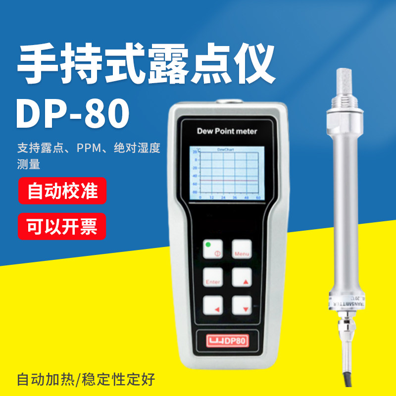 露点仪DP-80水分测量露点仪DP80手持式温湿度仪露点测试仪