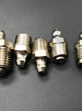 德标直注式黄油嘴  船用牛油嘴DIN71412不锈钢