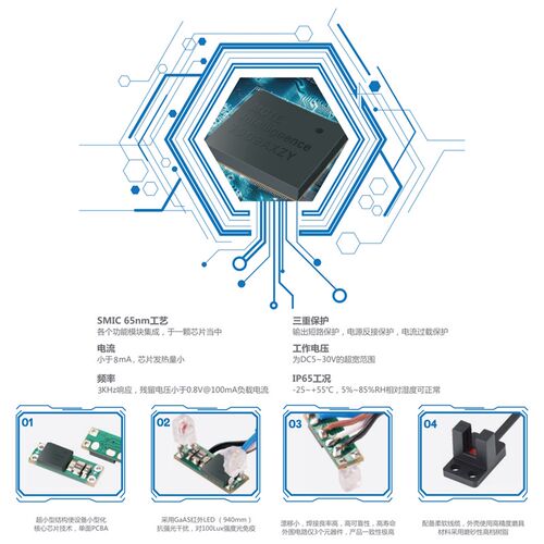 誉达 U型槽型光电开关UX674-WR UX67C0 UX671 UX672-WR限位感测器
