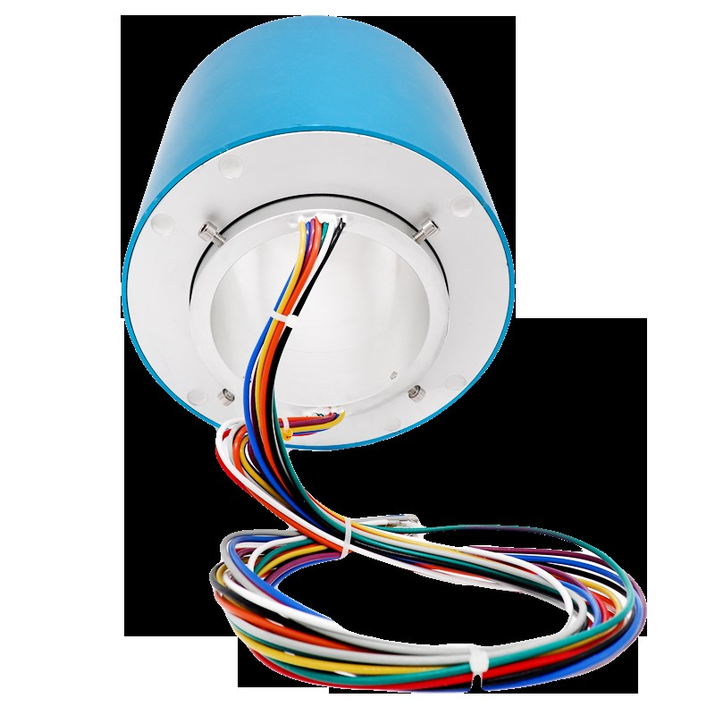 工业级高精度导电环滑环 2-72线导电环孔径5mm-100mWm过孔导电滑