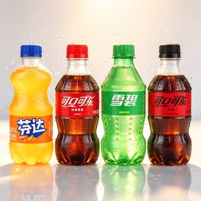 可口可乐雪碧芬达300ml*12瓶