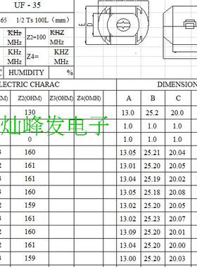 UF35带壳磁环 内径3.5mm 黑色消磁滤波器抗干扰磁环扣式 美式磁环