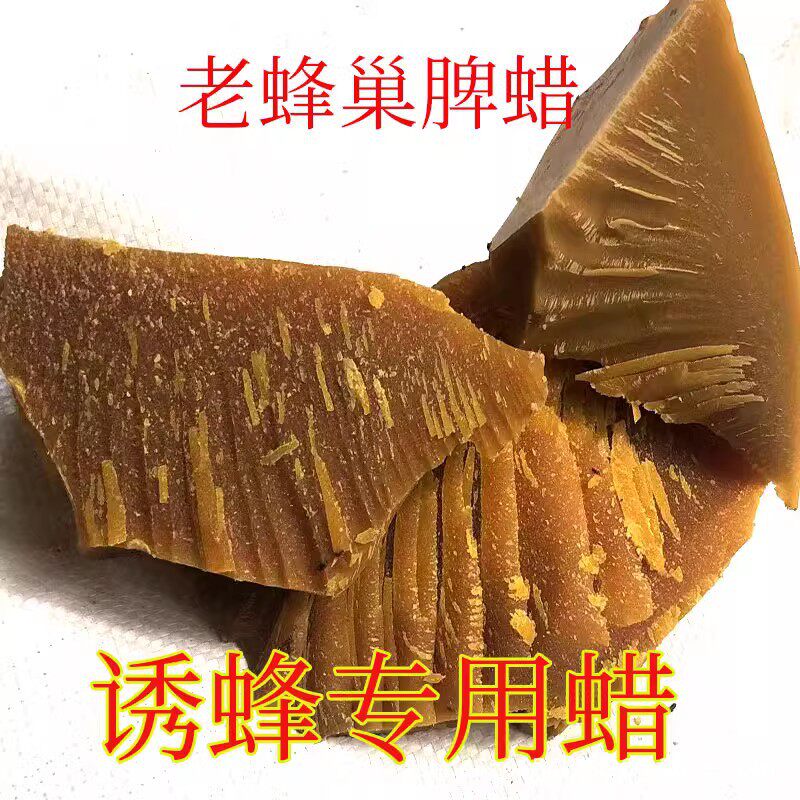 蜂蜡诱蜂蜂巢招蜂天然老蜂脾蜡蜂蜡野蜂养蜜蜂蜡捕收蜂诱蜂蜡