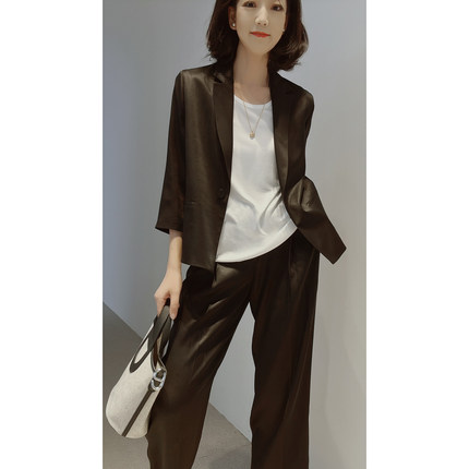 带弹力の香云纱25新品~刚需团宠【通勤/柔软/显瘦】90真丝+10氨纶