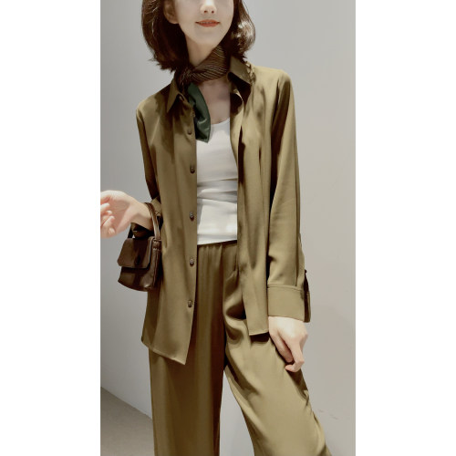 26尖货~静奢老钱风【SILKOLOGY●可机洗真丝●6A重磅●舒弹】套装