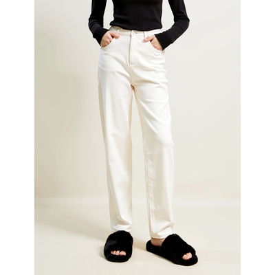 25新~寒冬限定【欧洲料/高克重15OZ/内绒】T400弹力/锥形牛仔神裤