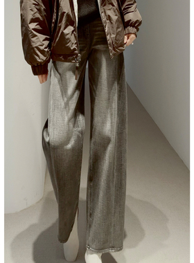 过冬神牛！25冬【长绒棉/内里起绒/四面弹】显瘦/百搭罕色/牛仔裤