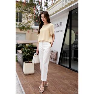 日本進口 舒适 印度premium长绒棉 有型 通勤裤 质感