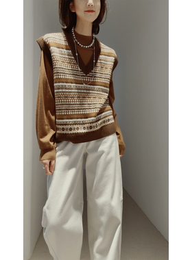 人气费尔岛×巴恩【*禾Y版纱线! 康赛妮/柔暖牦牛绒】26新N色提花